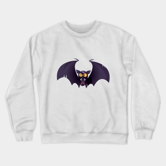 Bat Crewneck Sweatshirt by nickemporium1